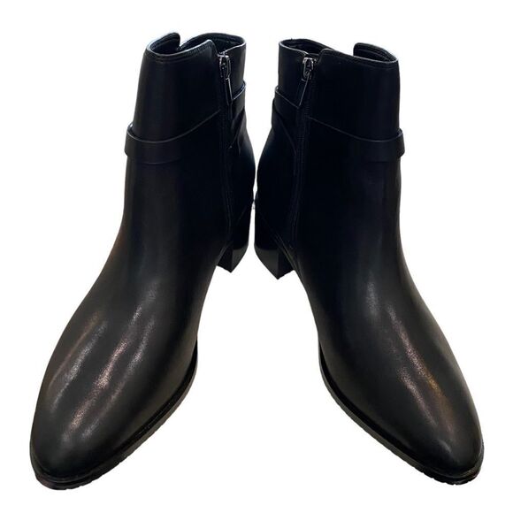 CLARKS  Poise Freya  Women's Black Leather Ankle Boots Booties NEW 10 - Picture 3 of 6